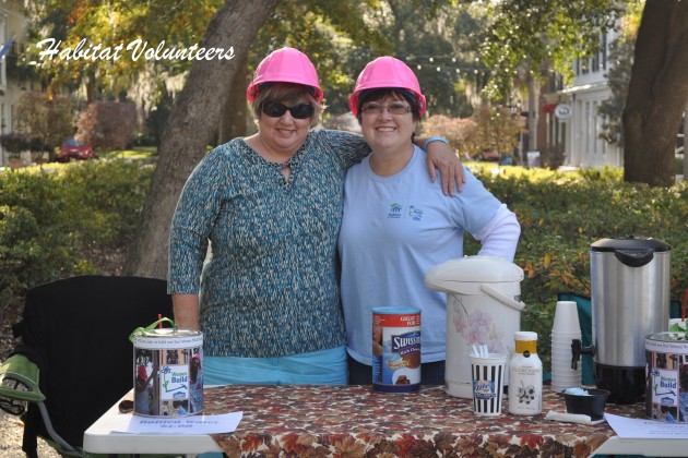 Women Build volunteers